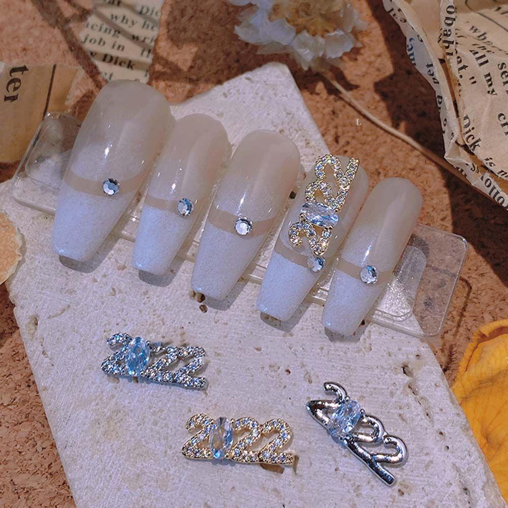 Mxbeauty &quot;2022 &quot;Nail Art Berlian Imitasi Perhiasan Zodiak Mewah Cina Shiny DIY Dekorasi Kuku