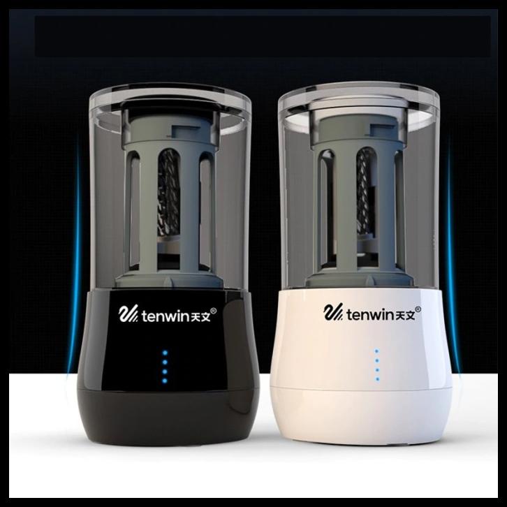 

Tenwin Adjustable Electric Pencil Sharpener Hand Crank Mechanical