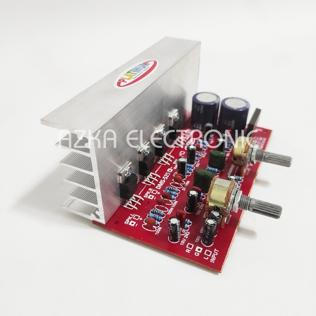 Kit Power Amplifier Speaker Aktif 2.1 Channel TDA2030 DMS 525