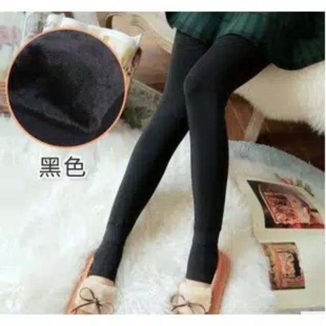 CELANA LEGGING WINTER VELVET PANTS WARMS HIGH ELASTIC THICKEN LADYS LEGGING