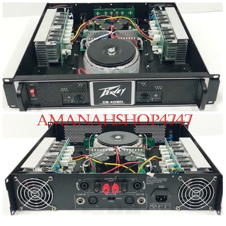 AMPLI POWER PEAVEY CS4080 POWER PEAVEY CS 4080