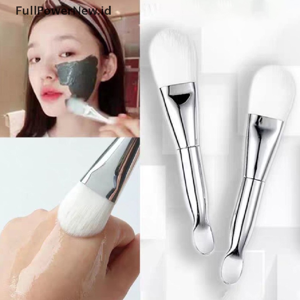 (Full) Brush Masker Lumpur / Foundation Bulu Lembut Portable Profesional