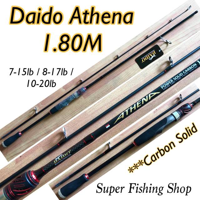 Joran Daido Athena 180cm Carbon Solid Power 12kg 15kg