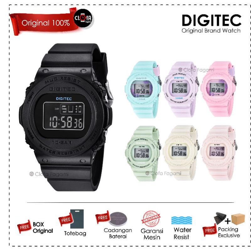 DIGITEC BIGGY /clofafagami/ JAM TANGAN ORIGINAL / JAM DIGITEC ORIGINAL / JAM TANGAN DIGITEC WANITA /