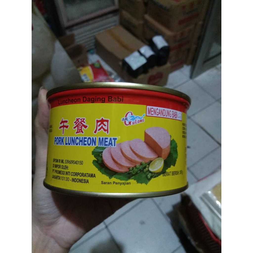 GULONG PORK LUNCHEON MEAT / MALING GULONG 397 GRAM