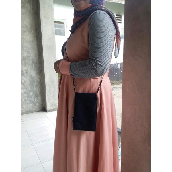 tas hp kanvas/hanging walet/tas hp gantung/tas slempang hp/tas hp wanita