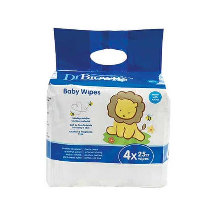 Dr Brown's - Baby Wipes