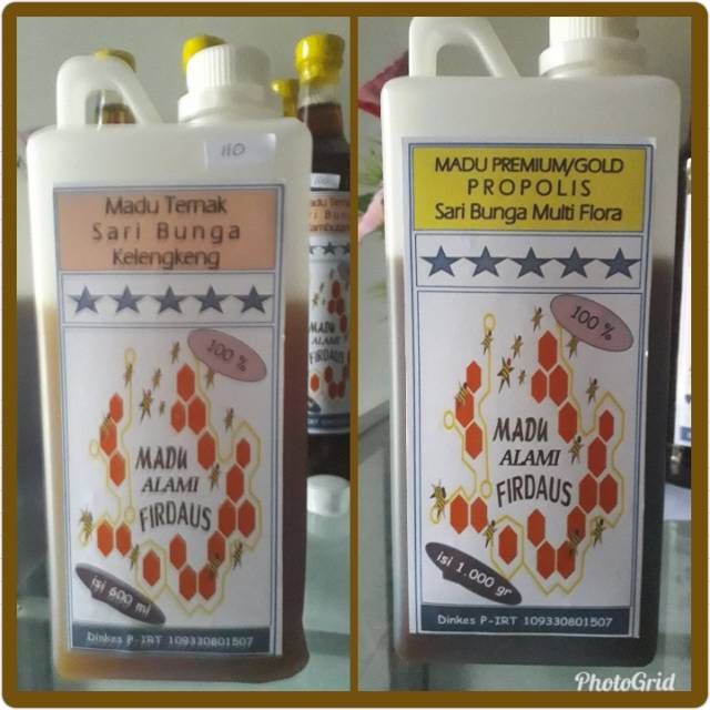 

Madu asli 100%