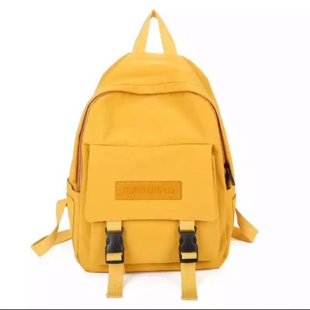 MORMON MAUDY - Tas Ransel Backpack Fashion-KUNING