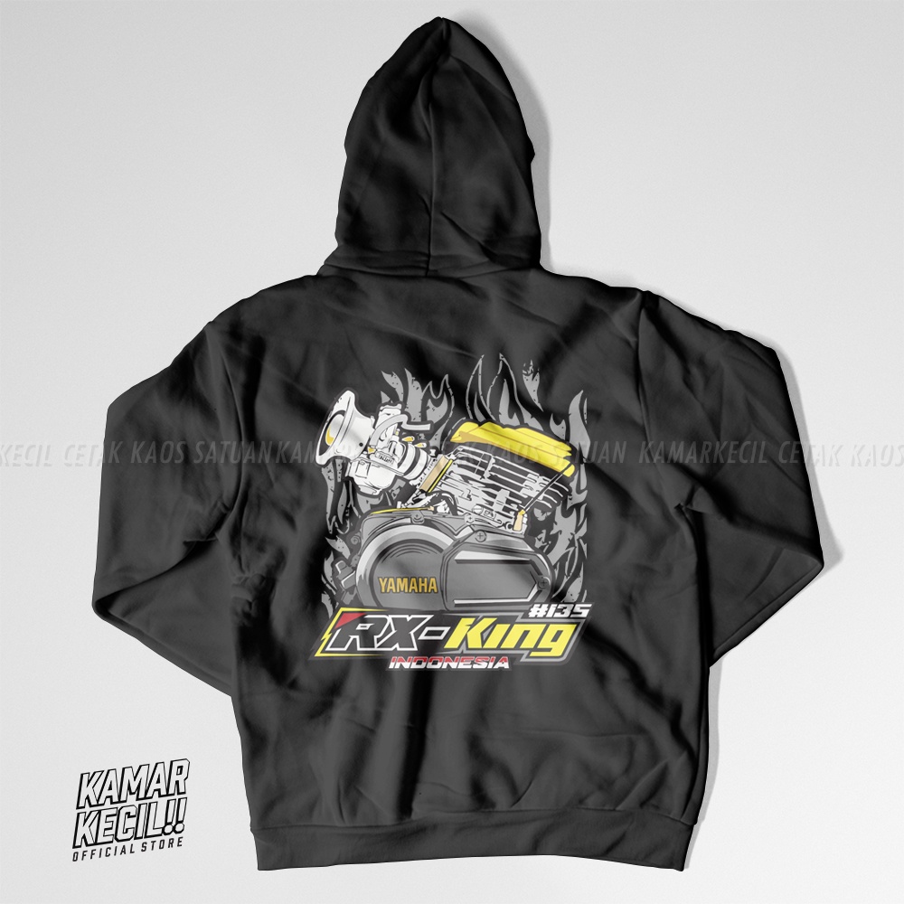JAKET HOODIE JUMPER YAMAHA RX KING / JAKET RX KING / JAKET DISTRO RX KING / HOODIE DISTRO MOTOR RX K