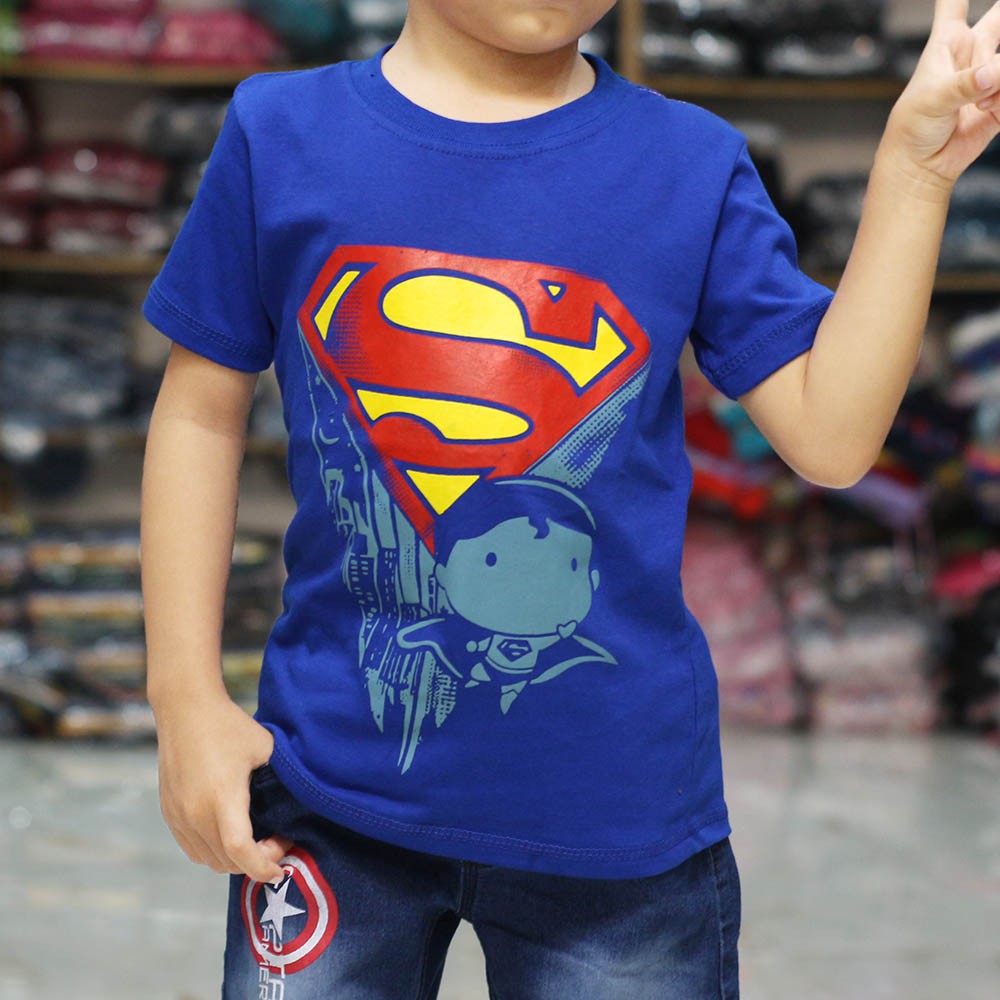  Konveksi  Baju SUPERMAN Anak Kaos  Distro  Bandung  MURAH  