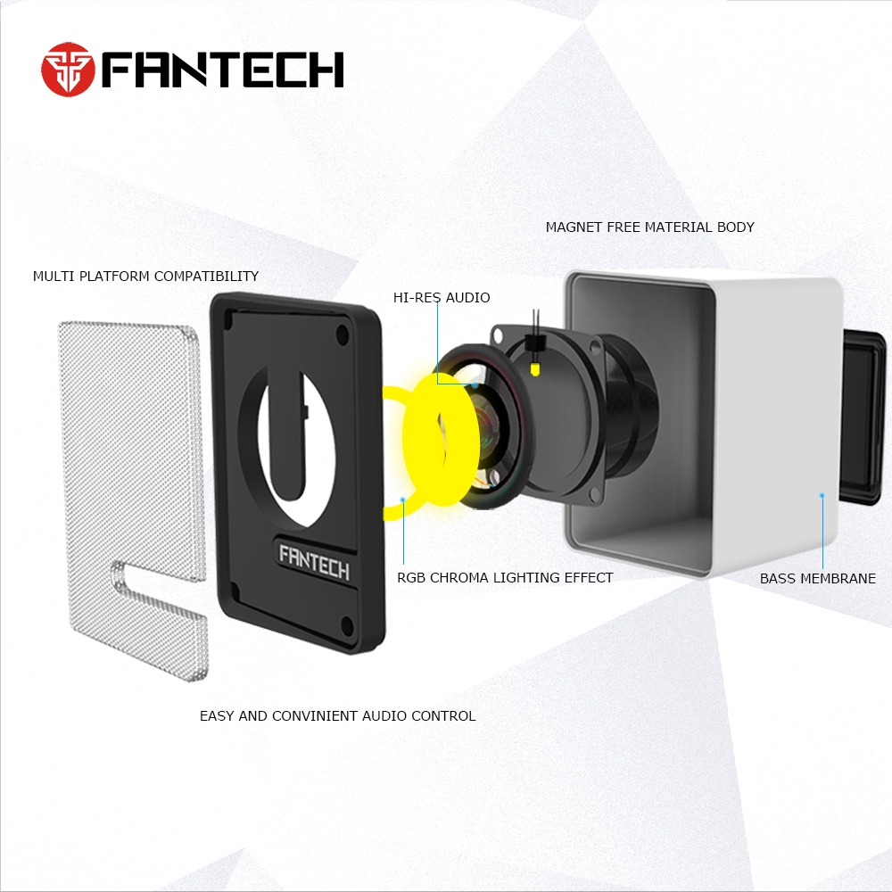 Fantech GS203 Beat Speaker Hi-Res Surround Sound