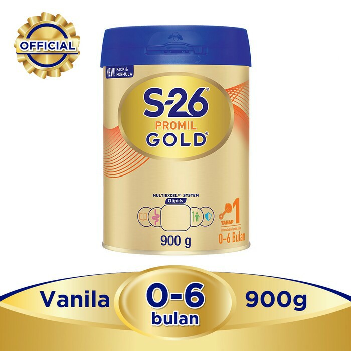 

S26 PROMIL GOLD 1 900gr (Kaleng)