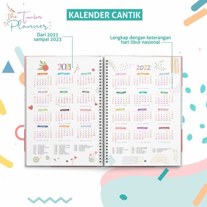

Hari Ini Paket The Twin Planner 2022 Sale!!!