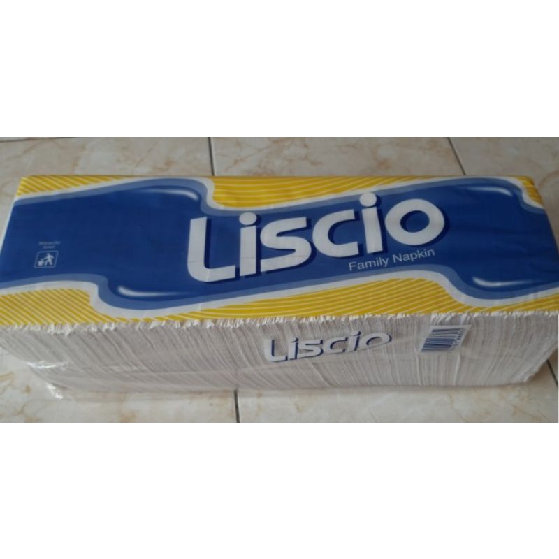 Tisu Napkin LISCIO kiloan 400 gr putih