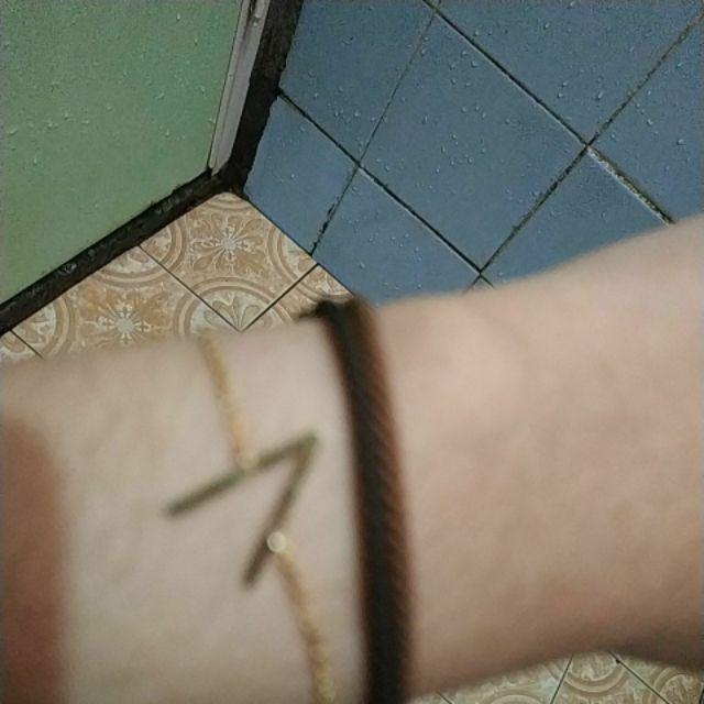  Gelang  Tali  Aneka Warna Hitam Putih Kuning Coklat 