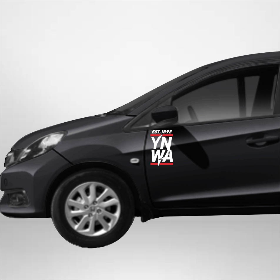 Stiker Liverpool Ynwa Fans Cutting Sticker Body Dan Kaca Mobil