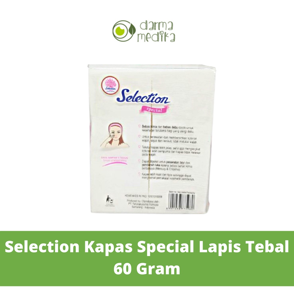 Kapas Selection SPC Tebal 60grm 60 grm