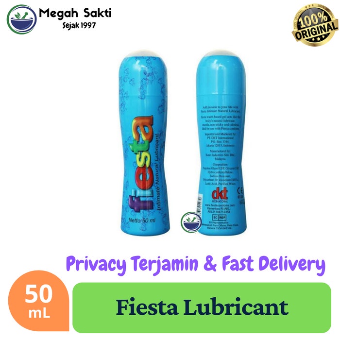 Fiesta Lubricant Gel - Water Base