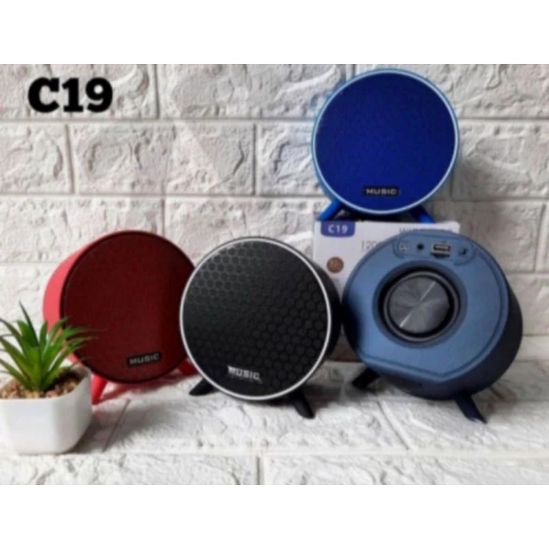 Speaker Bluetooth Portable C19 Wireless Speaker  Super Bass