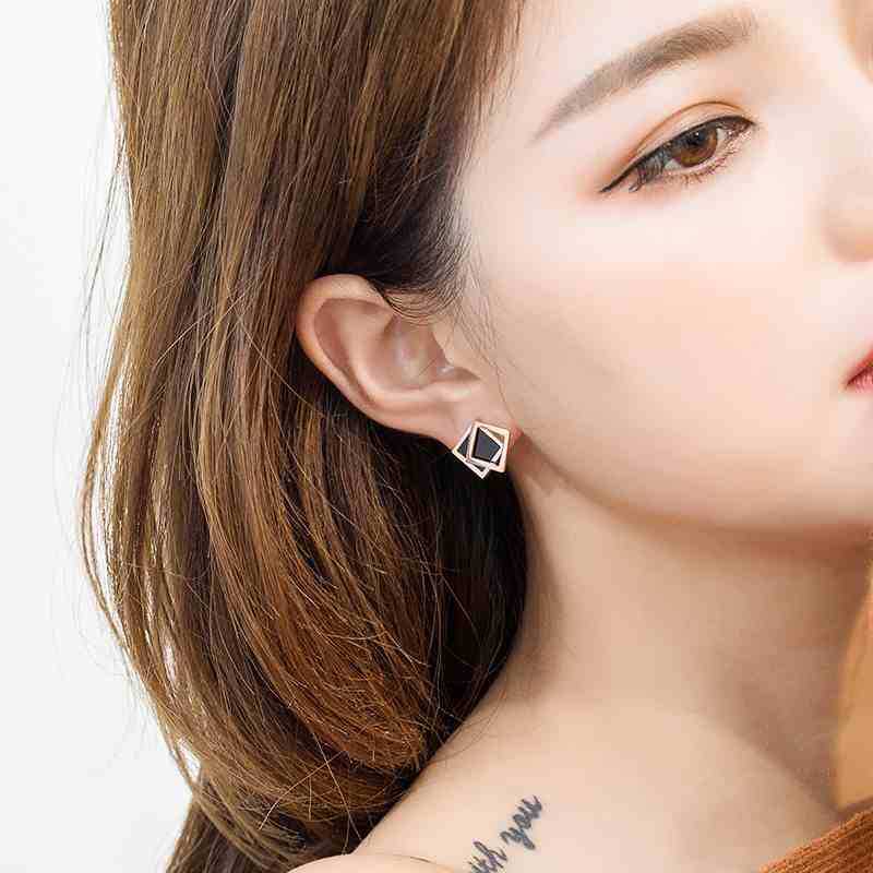 ANTING TITANIUM WANITA KOREA ANTI PUDAR BISA COD - ercassia