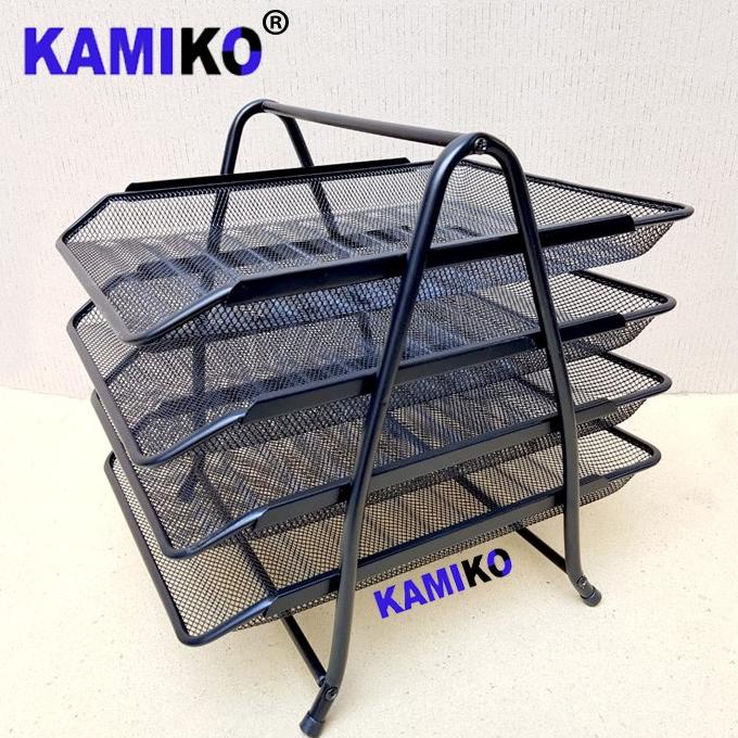 

Office & Stationery | Document Organizer | Kamiko Rak Surat Letter Tray Jaring Letter Paper Document Tray 4 Susun | Best Seller