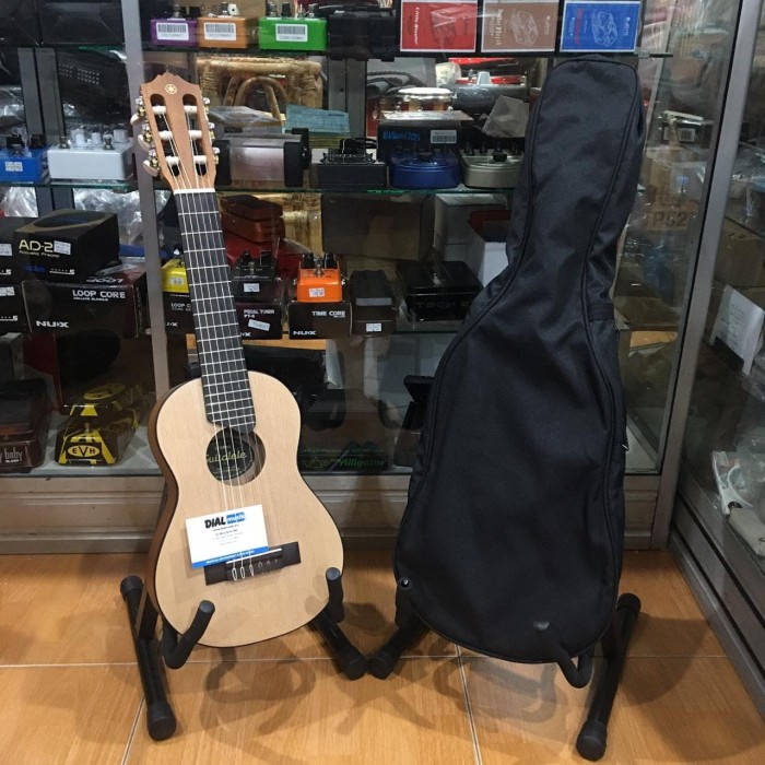 {AudioStore} Yamaha Guitalele Original Include Softcase - Guitarlele Gitarlele ori - Cokelat Berkual