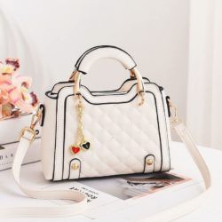 GT 1715 GI 8011 RISCE TAS HAND BAG GANTUNGAN DOUBLE LOVE IMPORT WANITA CEWEK PEREMPUAN BATAM JT