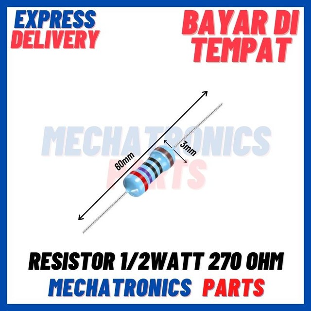 [PAS-9471] RESISTOR 1/2WATT 270OHM