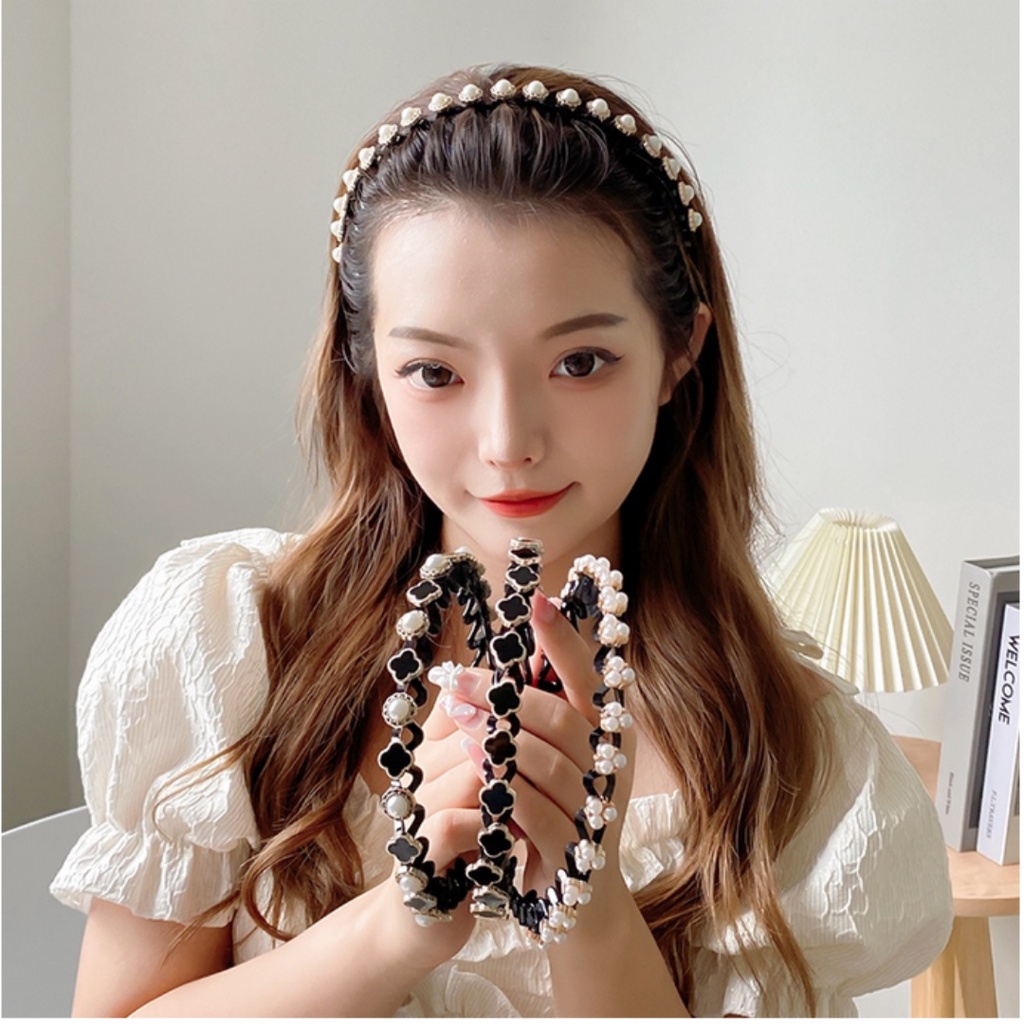 Bando Korean Pearl /  Women Hair Accessories / Bando Viral Korea / Bando Aesthetic