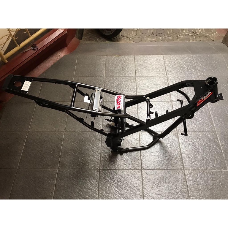 RANGKA KLX FRAME BODY HUTECH MESIN HONDA TIGER