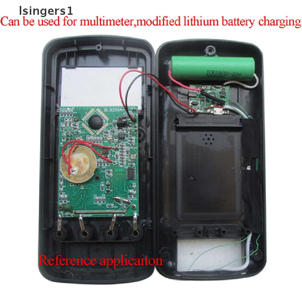 (lsingers1) Modul step up charger Baterai lithium lipo 18650 3.7V 4.2V Ke 5V 9V 12V 24V