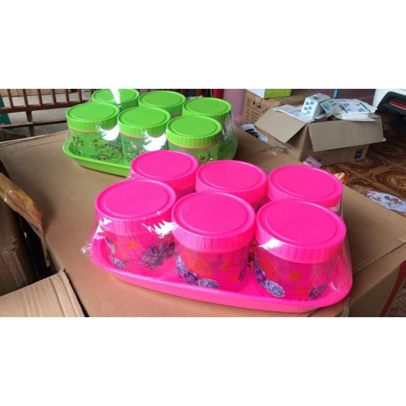 Toples Calista Tonam 7pcs / toples Calista set nampan