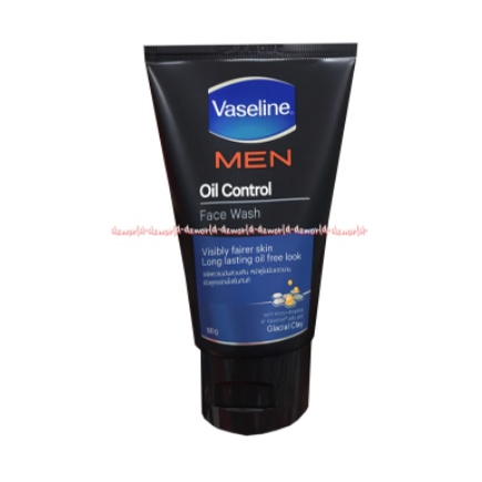 Vaseline Men Oil Control Face Wash 100gr Sabun Muka Pria Cowok Muka Berminyak Vaselinemen Oils Facewash