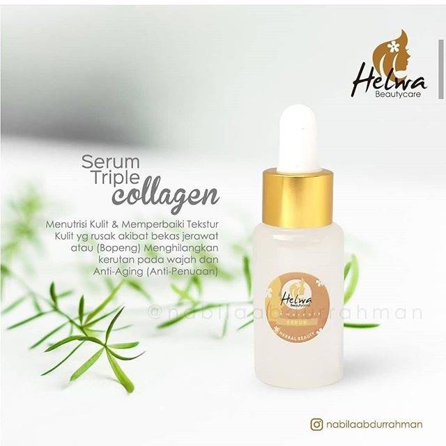 Serum Triple Collagen Helwa Beautycare | Helwa Beautycare serum glowing |  Helwa Beautycare Original