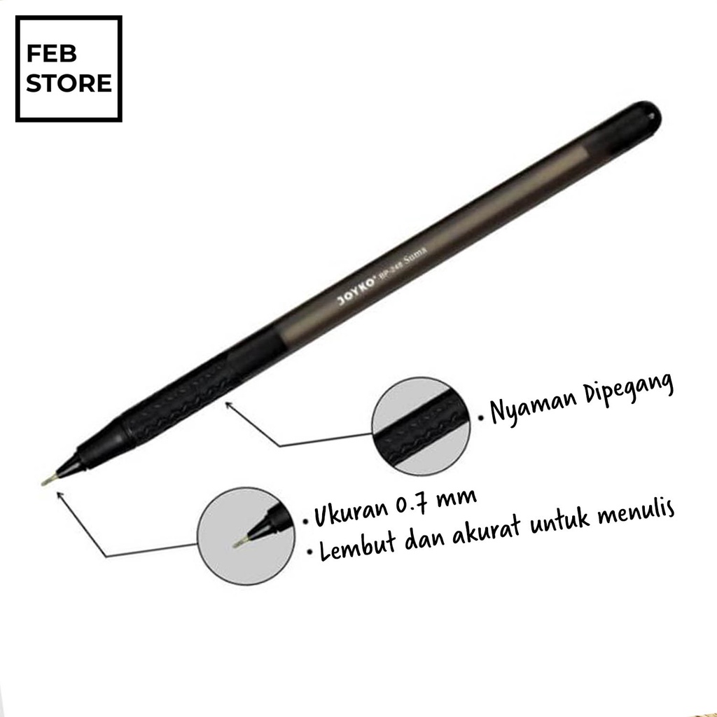 

Ballpoint Pen Pulpen Joyko Suma