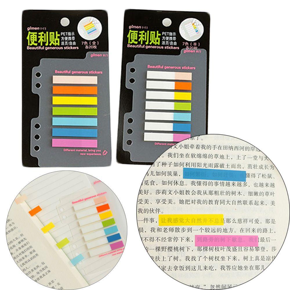 R-flower 140 Lembar Sticky Notes / Memo Motif Bunga Warna-Warni Untuk Label Index