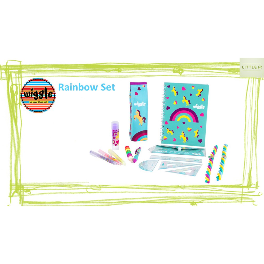 

Wiggle - Set Alat Tulis (Rainbow Set & Nautical Set)