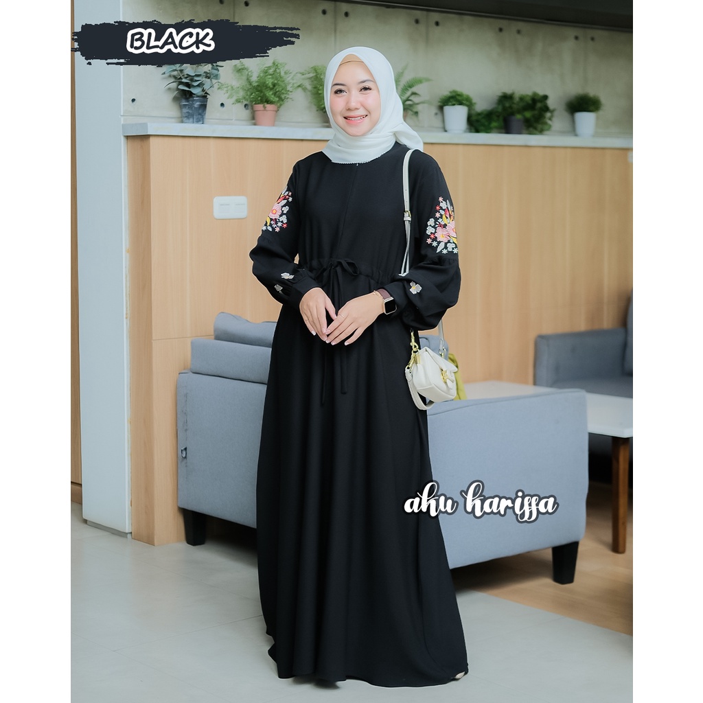 Jual Gamis Samira Bordir Aku Karissa Terbaru | Shopee Indonesia