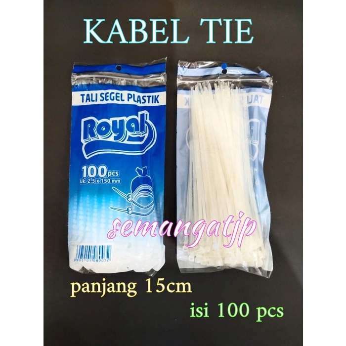 

ORGANIZER-DOCUMENT- CABLE TIE / DASI KABEL /KABEL TIES @ 100 PCS - 15 CM -DOCUMENT-ORGANIZER.