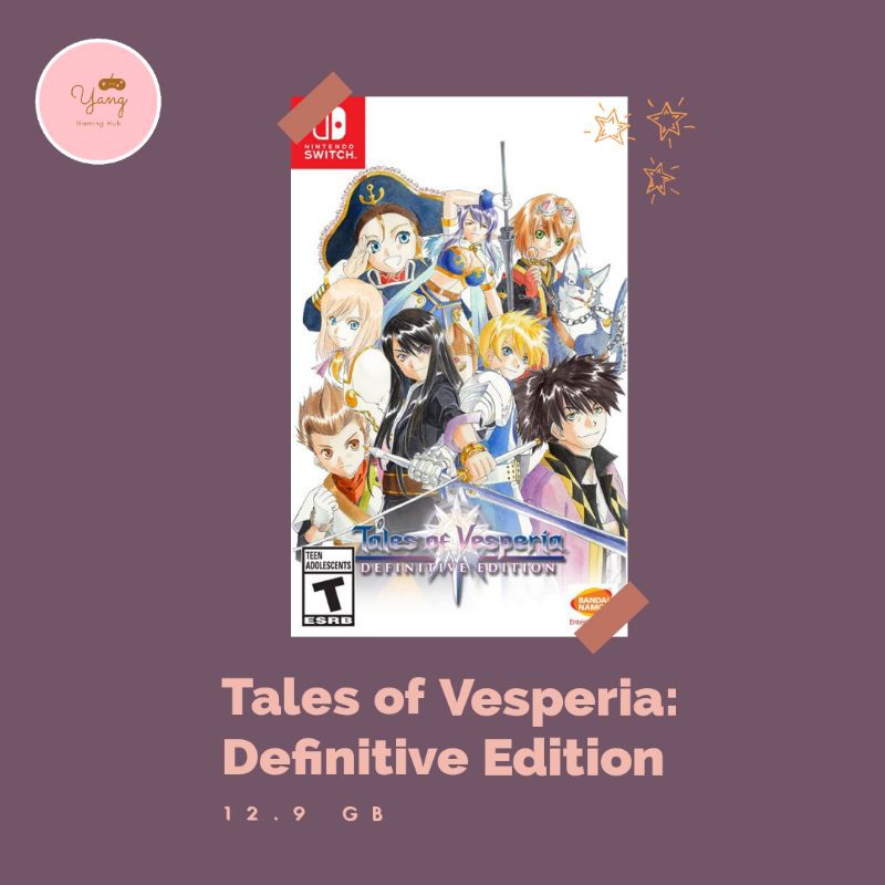 Tales of Vesperia: Definitive Edition Nintendo Switch