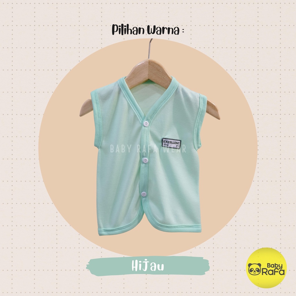 Baju Bayi Kutung POLOS Size 0 - 3 Bulan SNI EXCELLENT 77