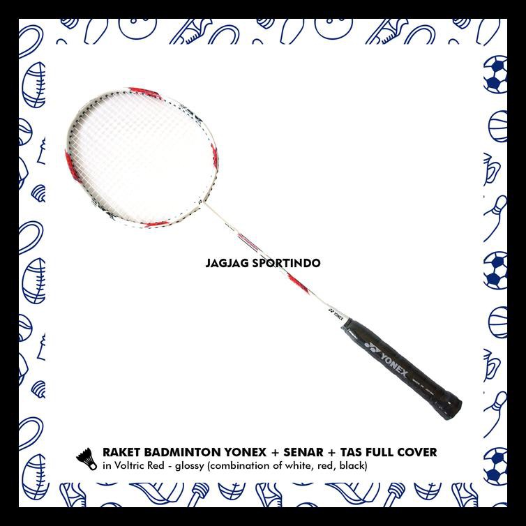 RAKET BADMINTON YONEX + Tas Full Cover TERLENGKAP