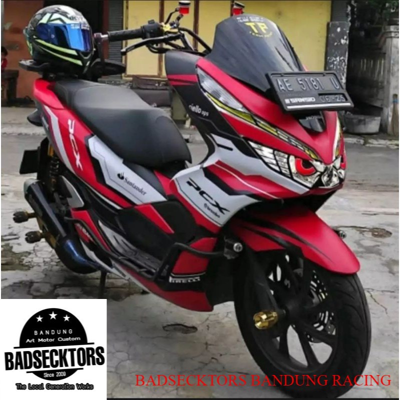 Decals Honda PCX 150 lokal Motif Grafis keren