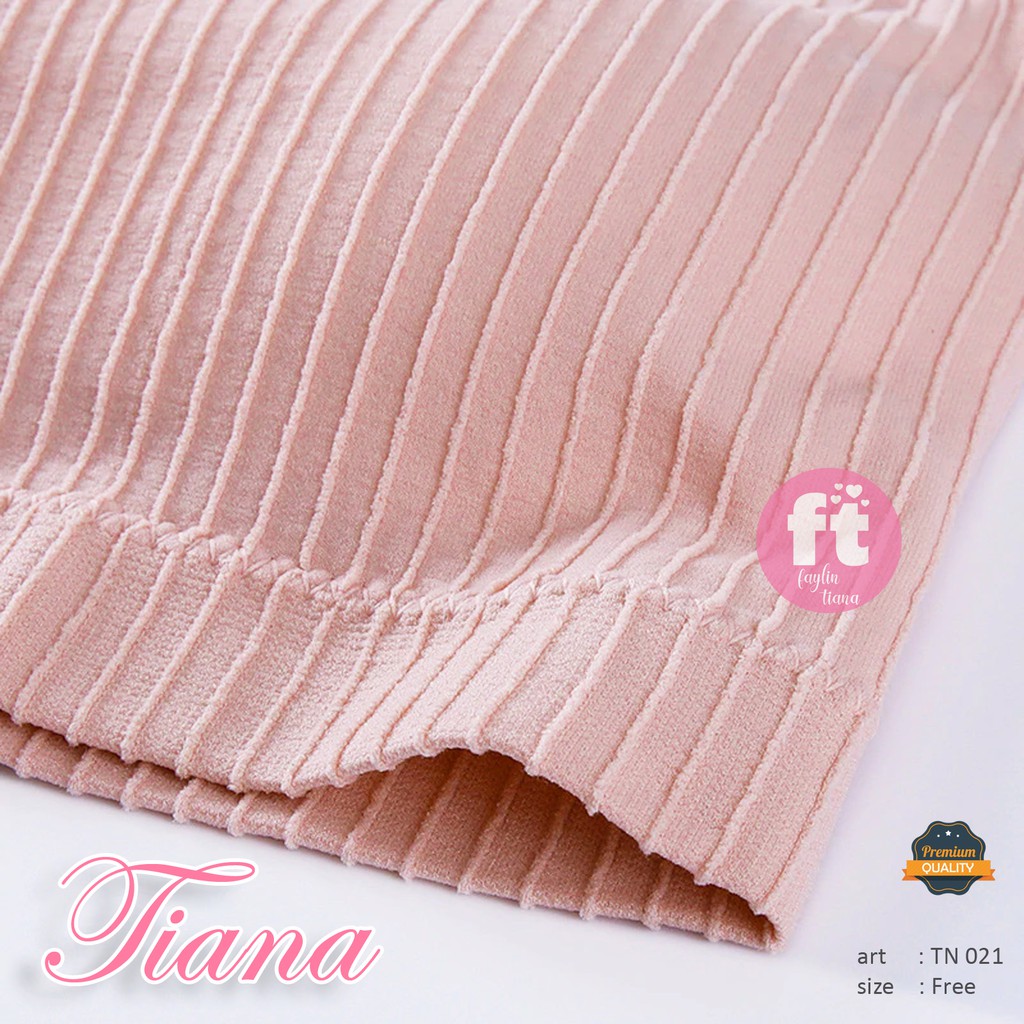 TIANA | Bra Kemben Seamless Ada Busa / Atasan Rajut Busa / art TN 021