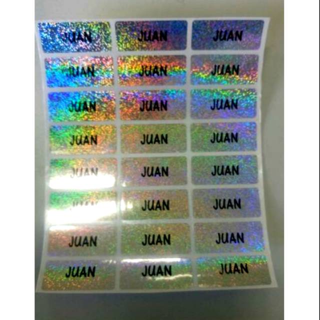 

Stiker waterproof Glitter Blink