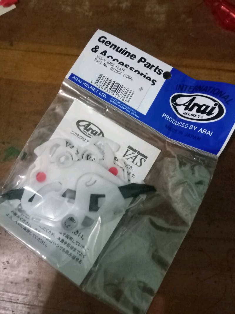 Jual Arai VAS-V Base Plate 1066 Made In Japan | Shopee Indonesia