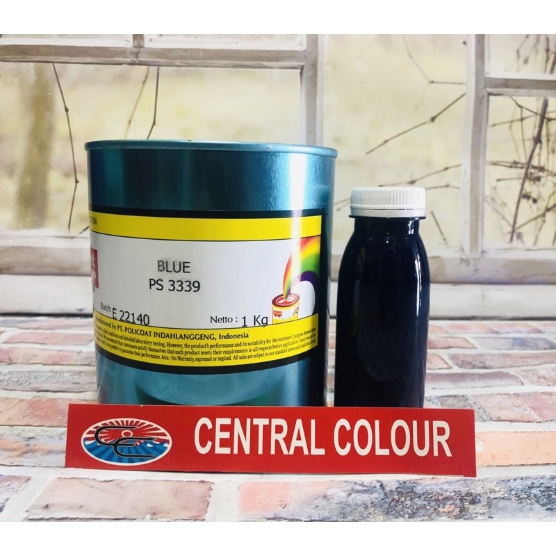 

Tinta Sablon Policoat Blue PS 3339 Basis Minyak - 1KG