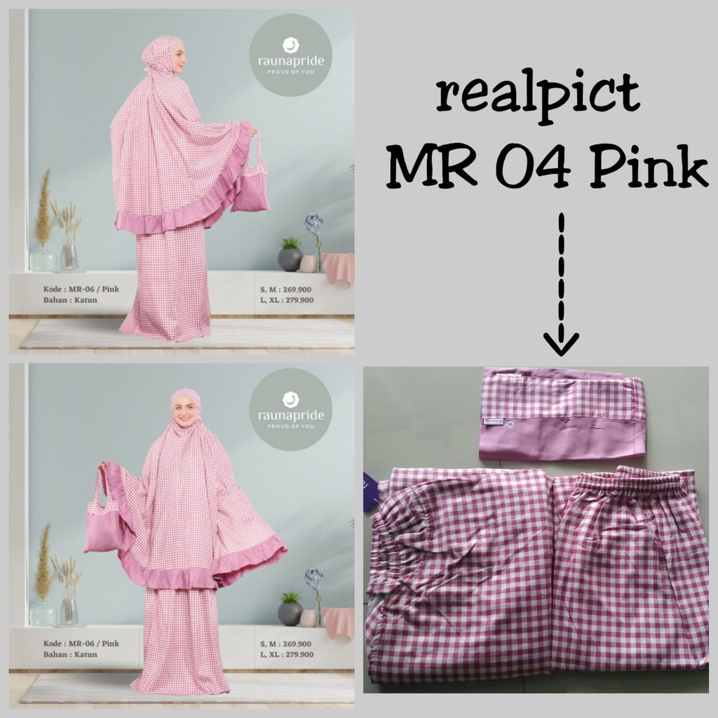 Rauna Mukena / MR- 01, 02, 06 / Fashion Muslim