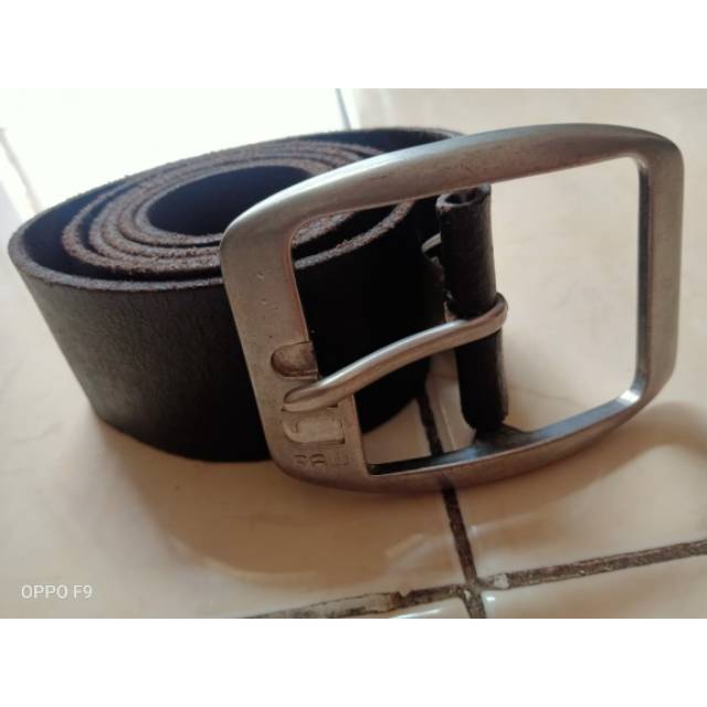 Ikat Pinggang G-star Raw kulit asli second nego
